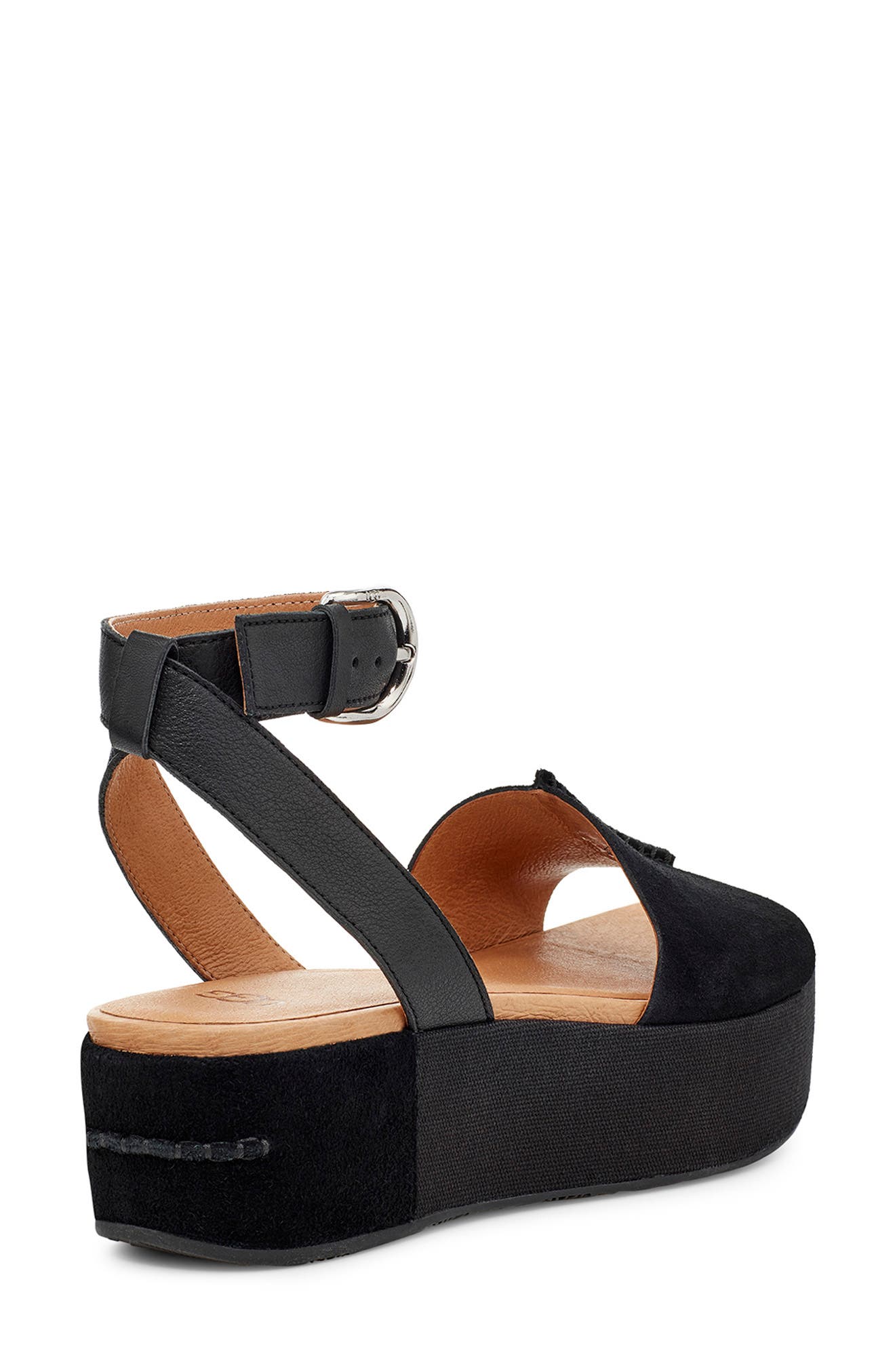 UGG<sup>®</sup> Chapala Platform Wedge Sandal, Alternate, color, 