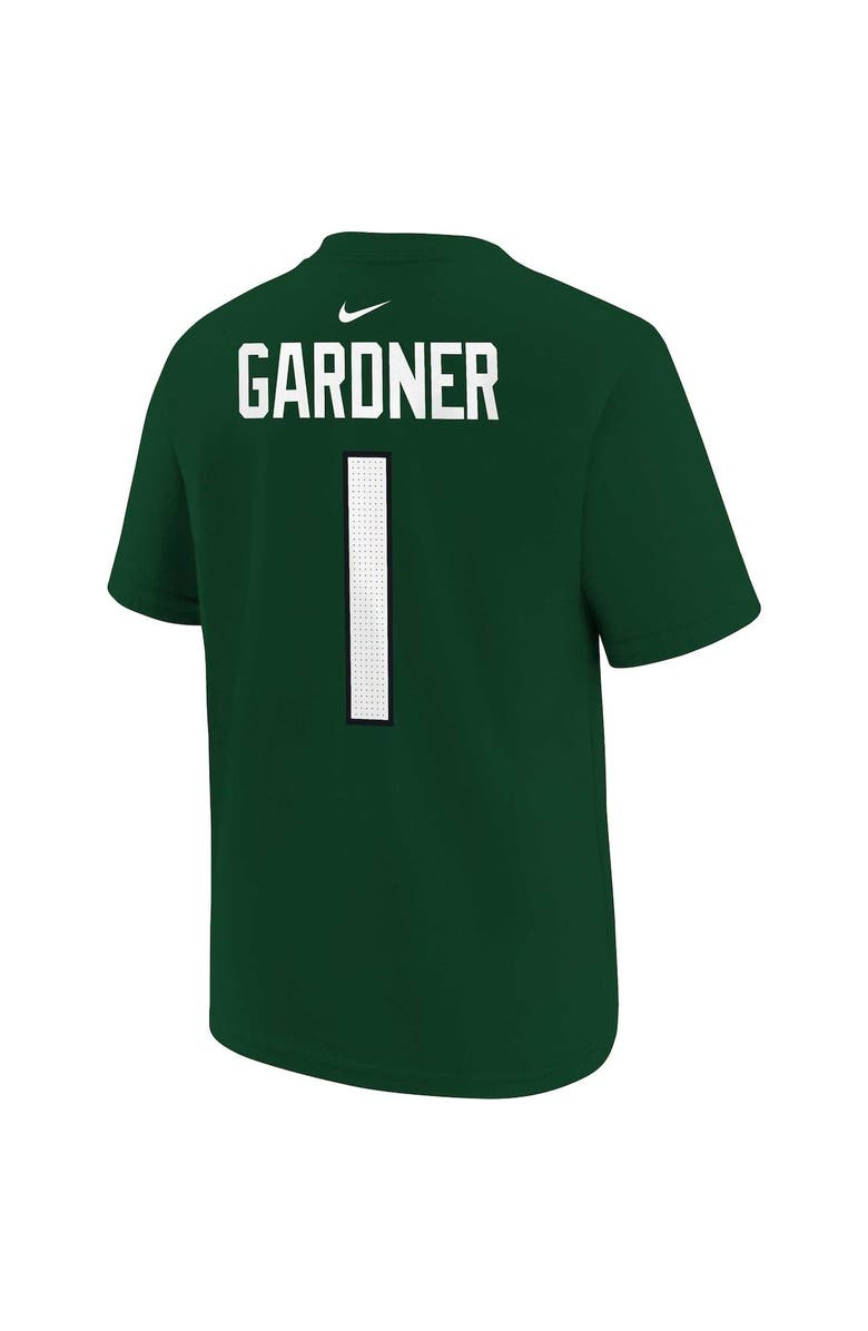 Nike Youth Nike Ahmad Sauce Gardner Green New York Jets Player Name & Number T-Shirt, Alternate, color, 