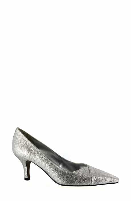 Chiffon Pointed Toe Pump - Multiple Widths Available