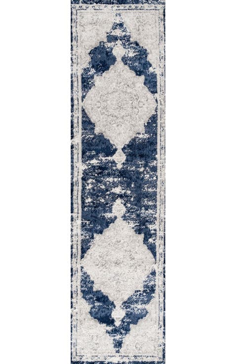 Alhambra Ornate Medallion Modern Area Rug