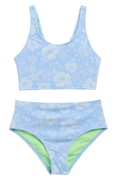 Kids' Crop Bralette 2-Piece Swimsuit (Big Kid)