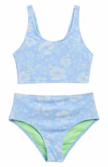 Beach Lingo Kids' Crop Bralette 2-Piece Swimsuit