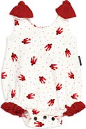 L'ovedbaby x The Very Hungry Caterpillar™ Organic Cotton Shoulder Tie Bodysuit