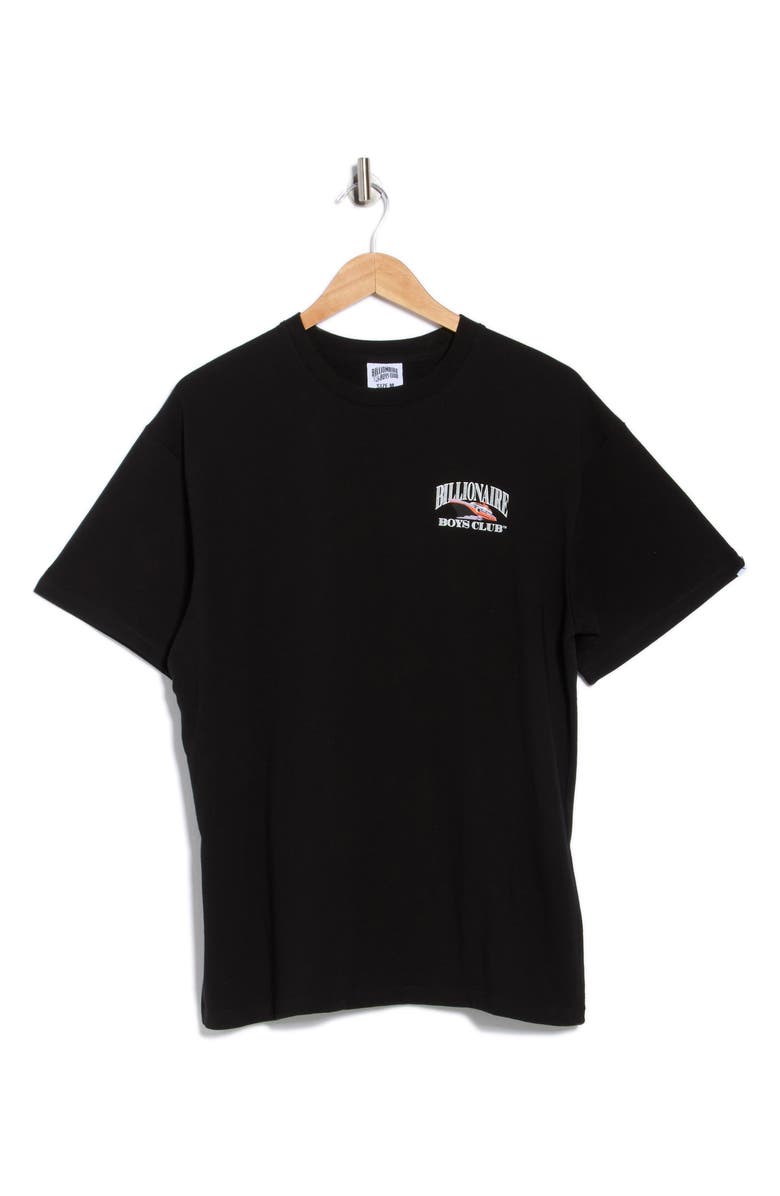 Billionaire Boys Club Yacht Graphic Short Sleeve T-Shirt, Alternate, color, Black