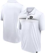 FANATICS Men's Fanatics Branded White Las Vegas Raiders Victory For Us Interlock Polo
