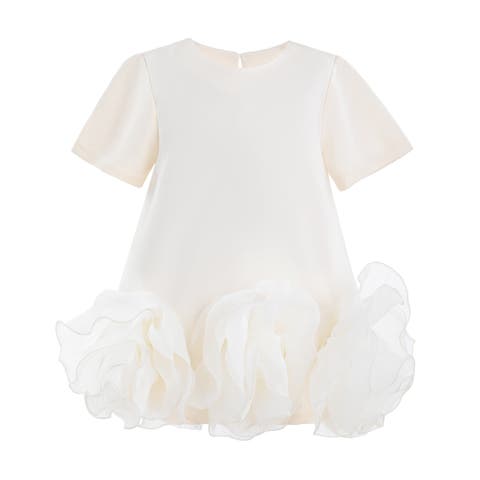 Verina Ruffled Hem A-Line Dress