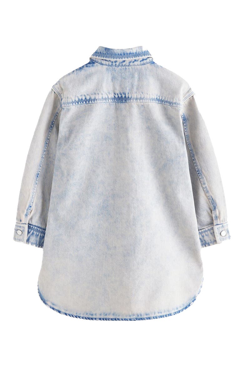 Kids' Denim Shirt Jacket, Alternate, color, GREY