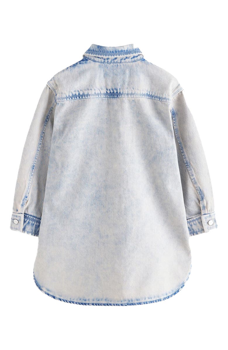 smALLSAINTS by ALLSAINTS Kids' Denim Shirt Jacket, Alternate, color, Grey