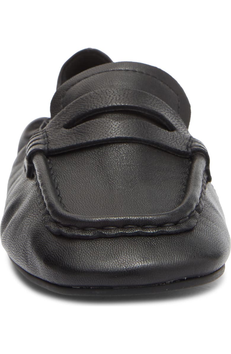 Steve Madden Eurry Penny Loafer, Alternate, color, Black Leather