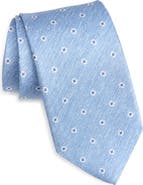 David Donahue Neat Silk Tie