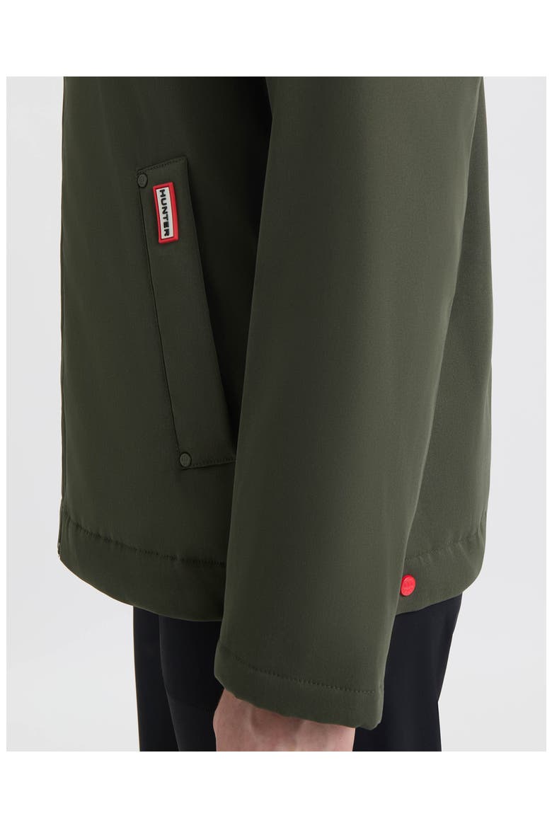 Blake Water Repellent Rain Jacket, Alternate, color, HUNTER GREEN