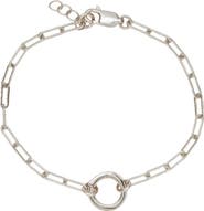 MADE BY MARY Jude Charm Bracelet with Link Lock