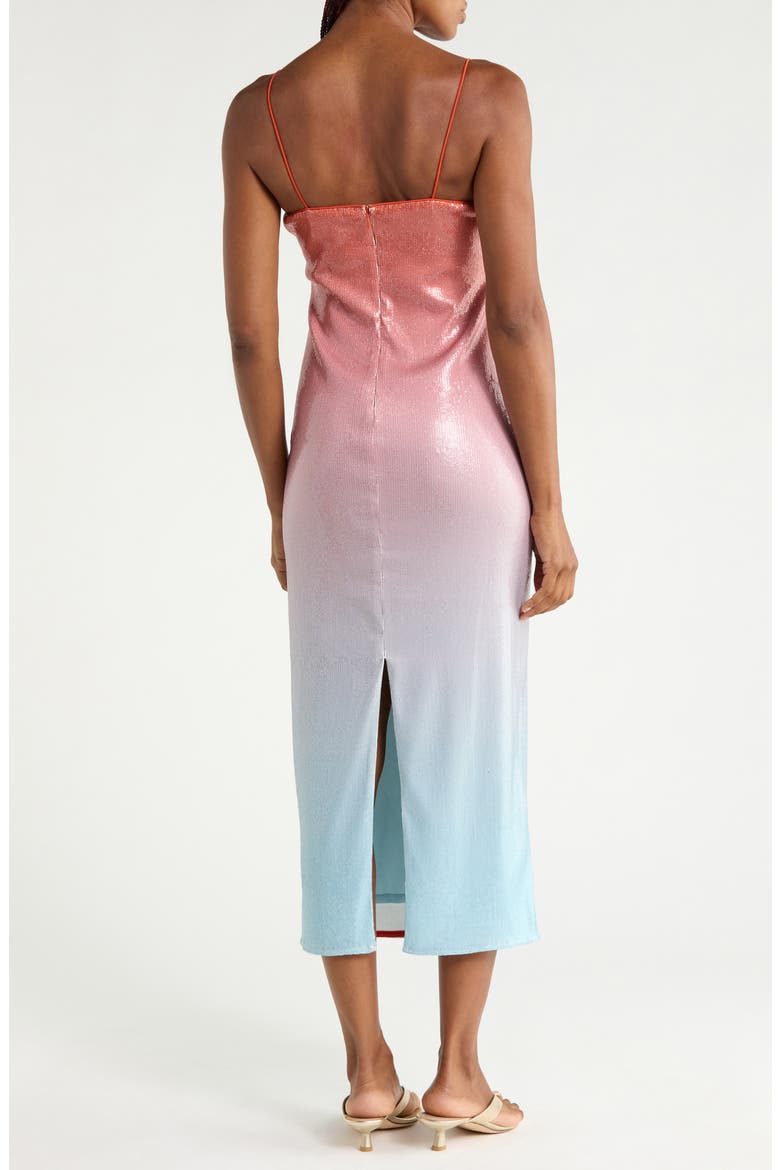 Alessa Ombre Sequin Slipdress, Alternate, color, CIRRUS OMBRE