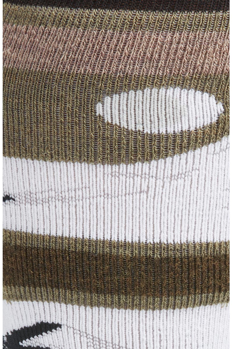 Ski Full Cushion Merino Wool Blend Over the Calf Socks, Alternate, color, WINTER MOSS