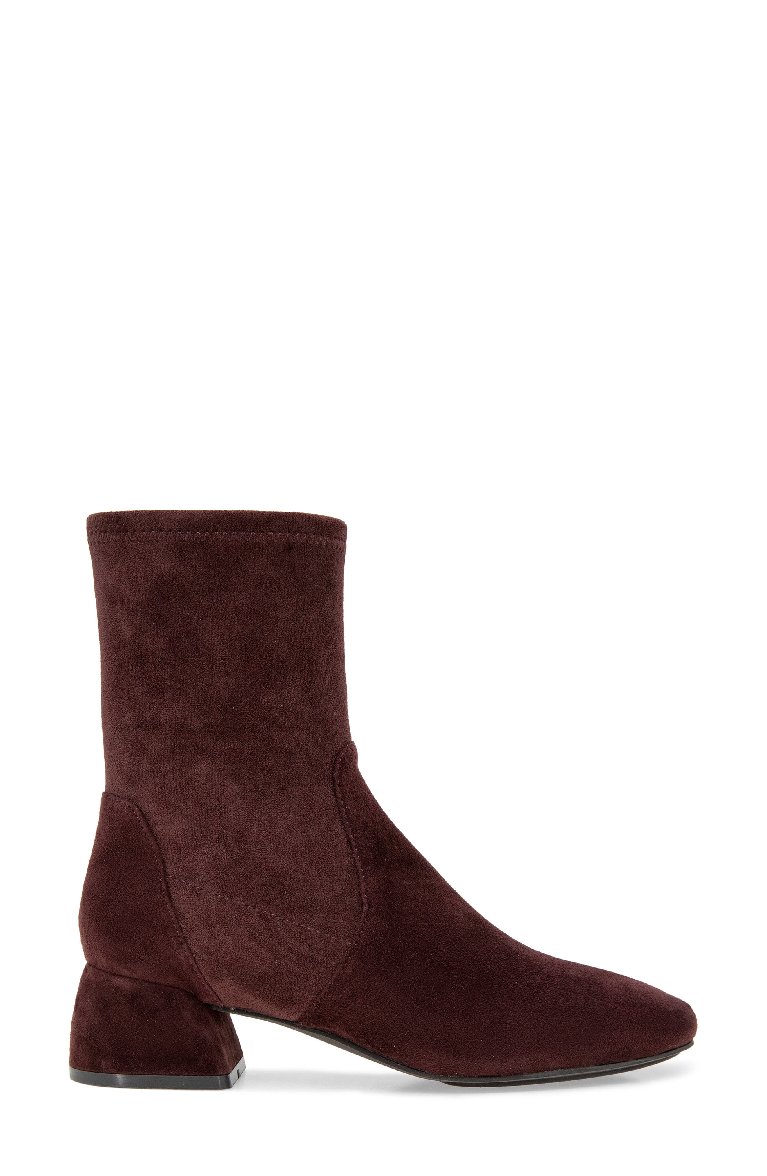 Emily Bootie, Alternate, color, WINE SUEDE