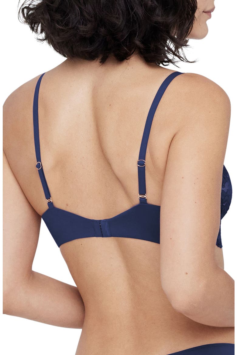 Minx Lace Balconette Bra, Alternate, color, Nova
