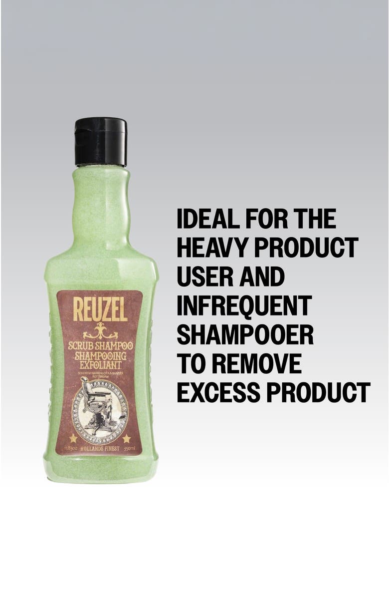 REUZEL Scrub Shampoo, Alternate, color, 11.83 Fl. Oz.