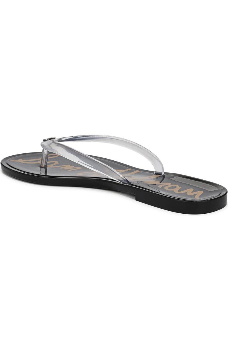 Sam Edelman Dean Flip Flop, Alternate, color, Clear Grey
