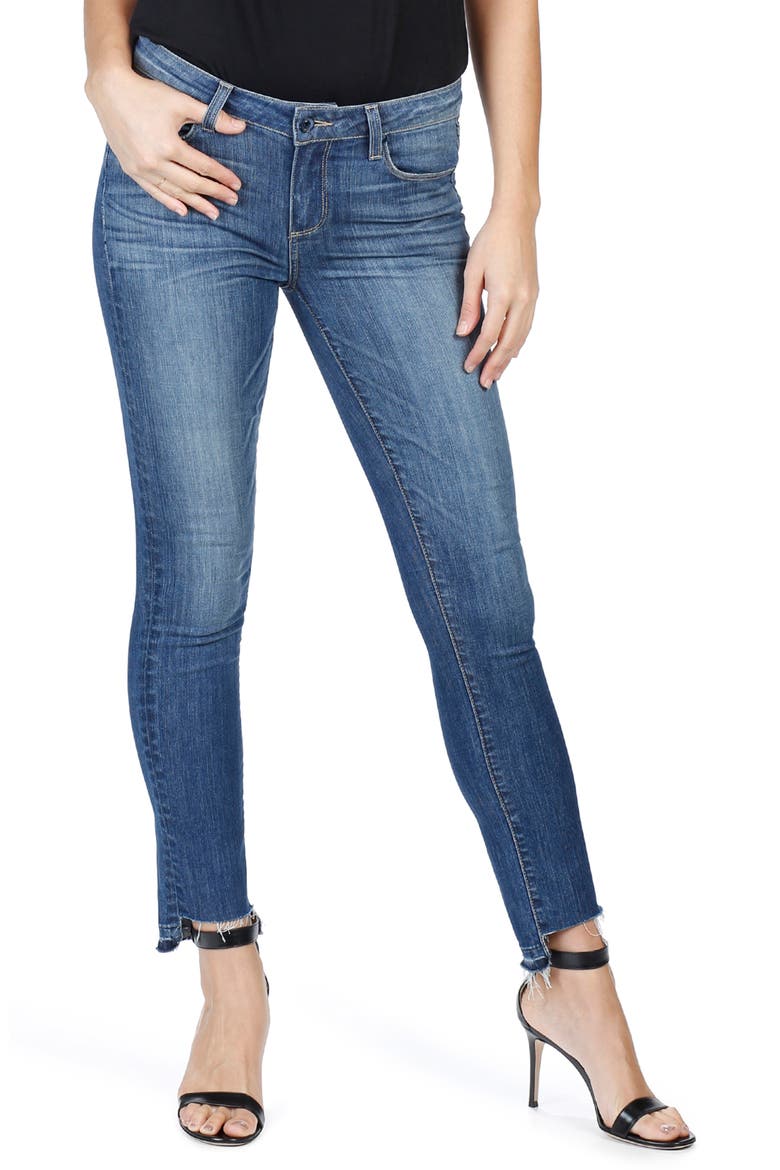 Skyline Step Hem Ankle Peg Skinny Jeans, Alternate, color, ARIELLA