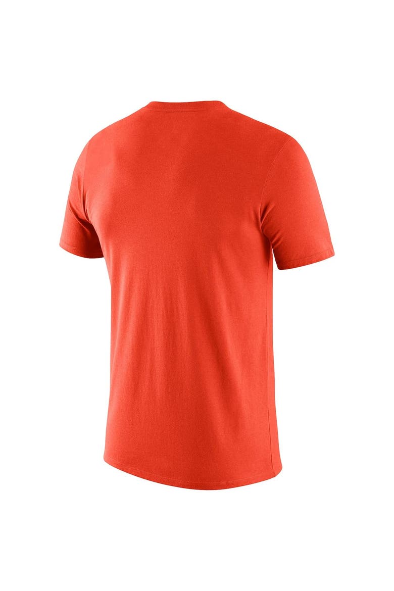 Men's Nike Orange Clemson Tigers Basketball Drop Legend Performance T-Shirt, Alternate, color, Orange