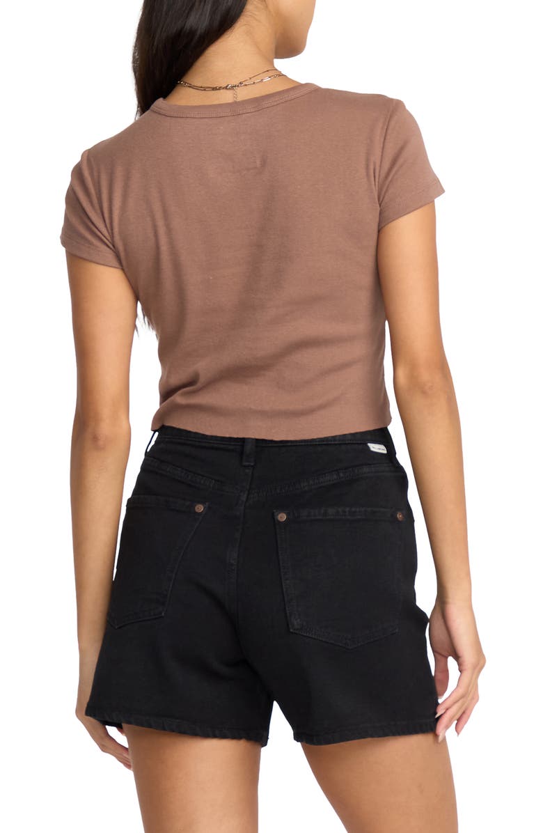 Billabong Tropic Happenings Cotton Graphic T-Shirt, Alternate, color, Espresso Brown