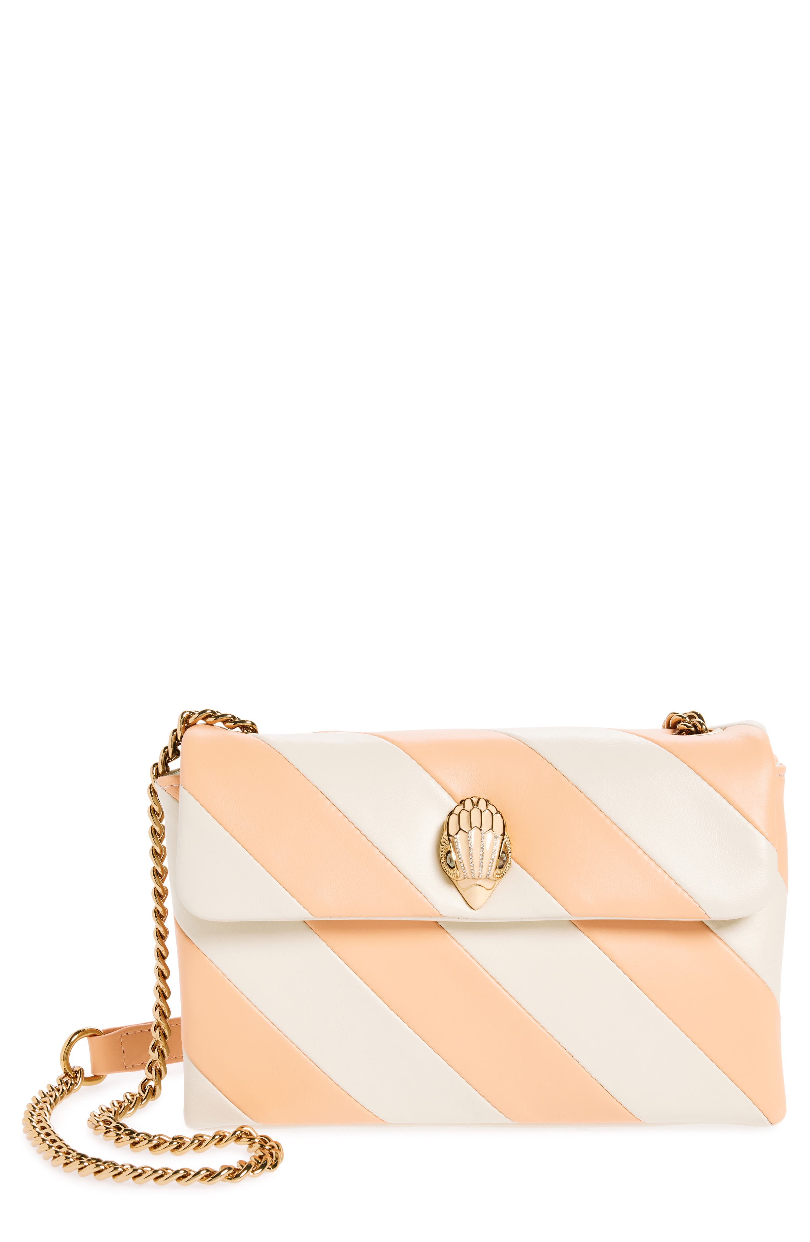 Kurt Geiger London Medium Kensington Leather Convertible Crossbody Bag, Main, color, 