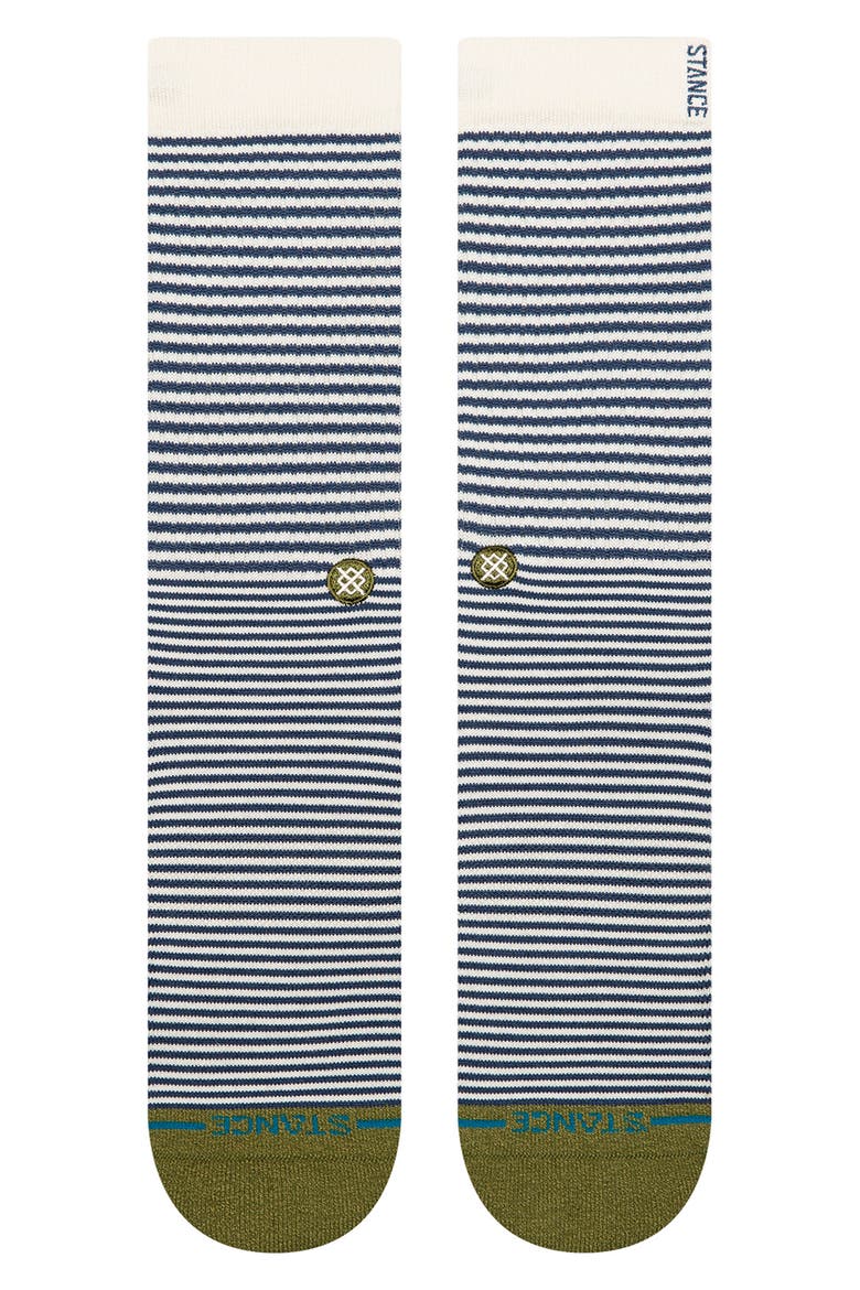 Mini Bar Crew Socks, Alternate, color, OLIVE