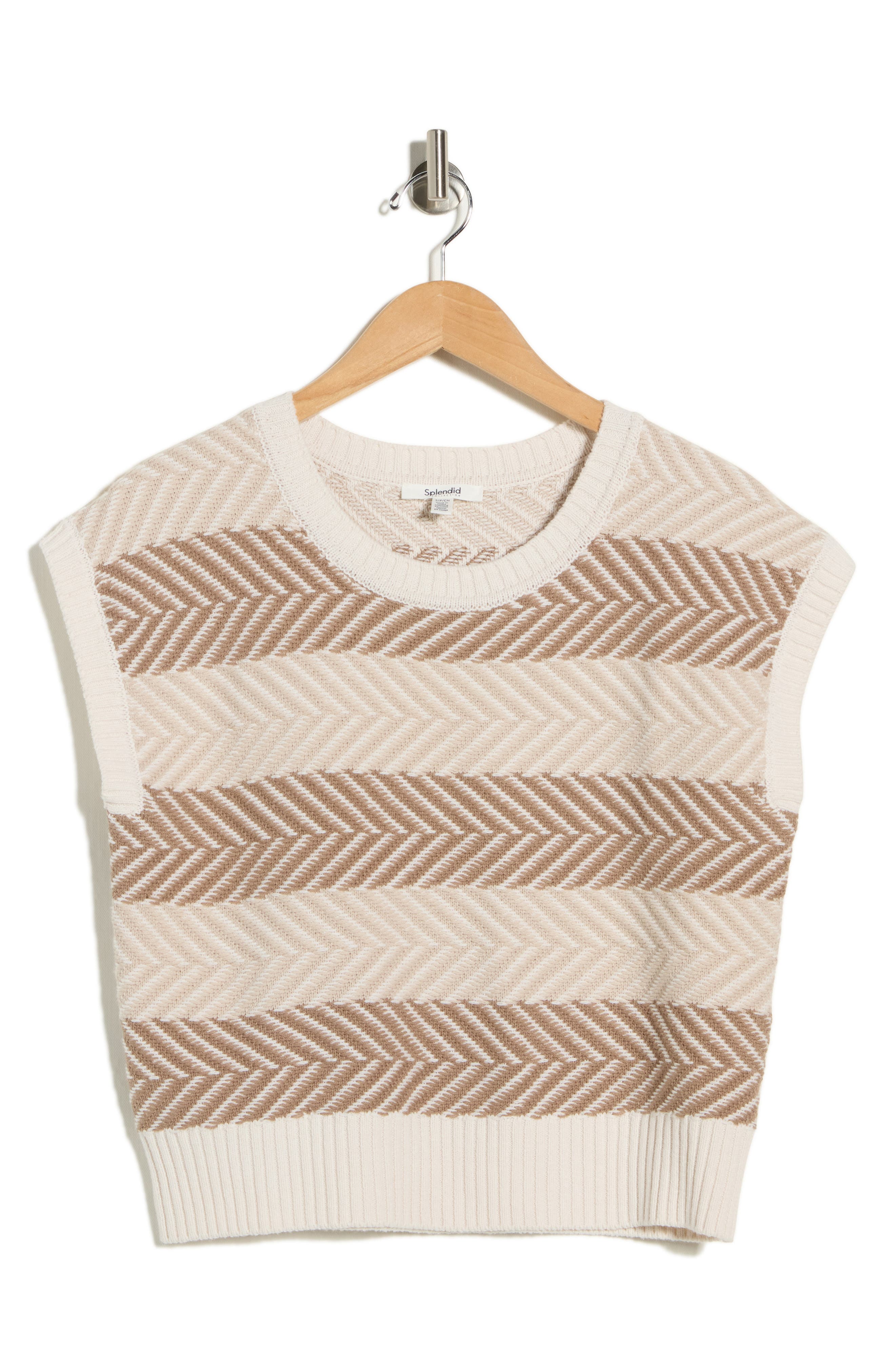 Splendid Mary Anne Stripe Sweater Vest