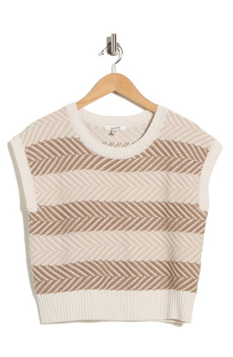 Mary Anne Stripe Sweater Vest