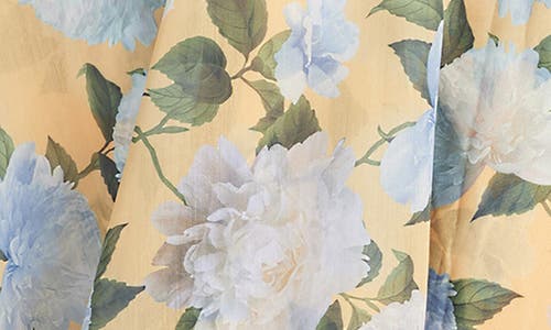 Sachin & Babi Kate Gown In Sun And Sea Peonies In Sun And Sea Peonies