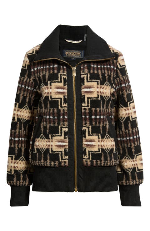 Foxglove Fleece Bomber Jacket