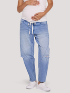 MOTHERHOOD MATERNITY Drawstring Pull On Barrel Jean