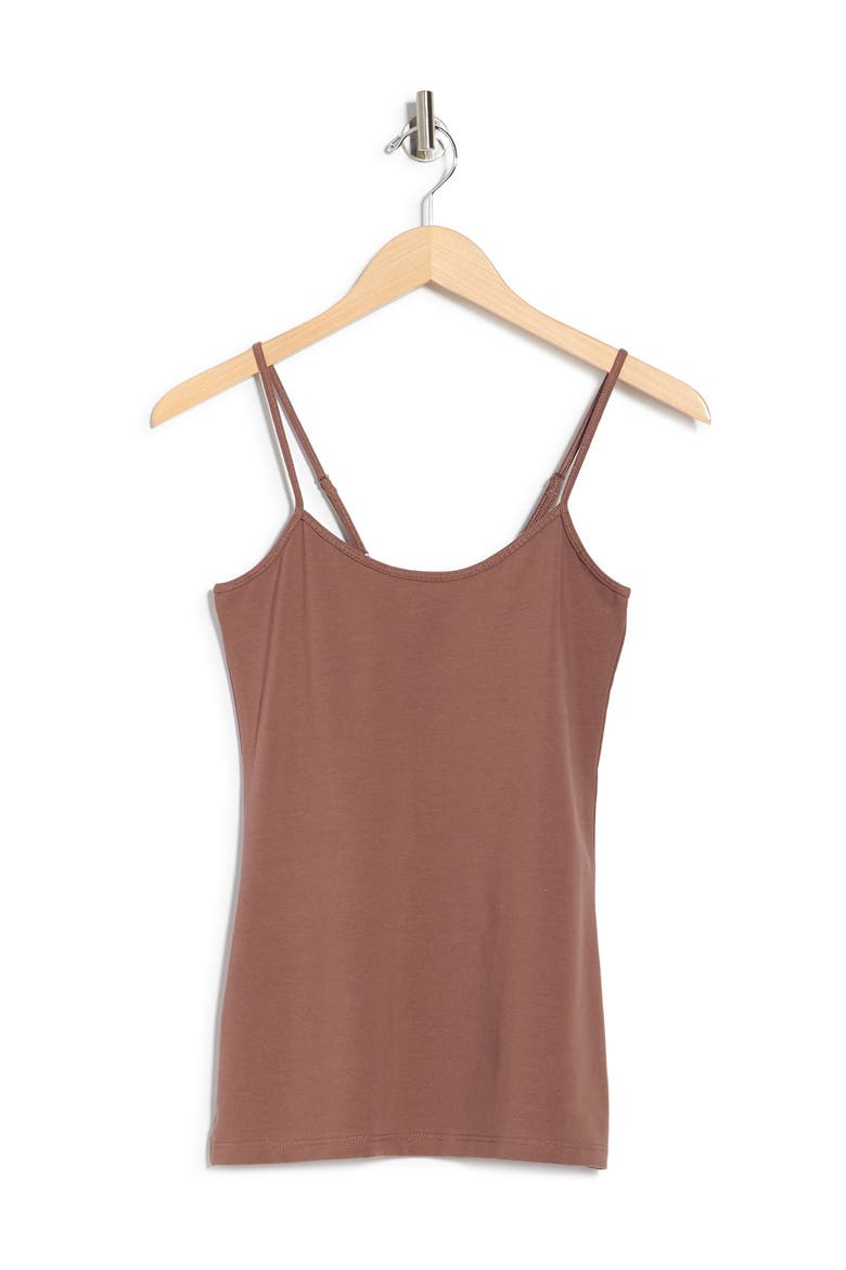 Everyday Solid Cami, Alternate, color, BROWN TAUPE