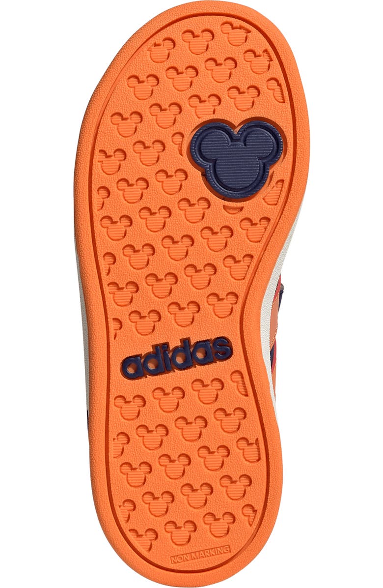 adidas x Marvel Kids' Grand Court Sneaker, Alternate, color, Dark Blue/ Tangerine/ Orange