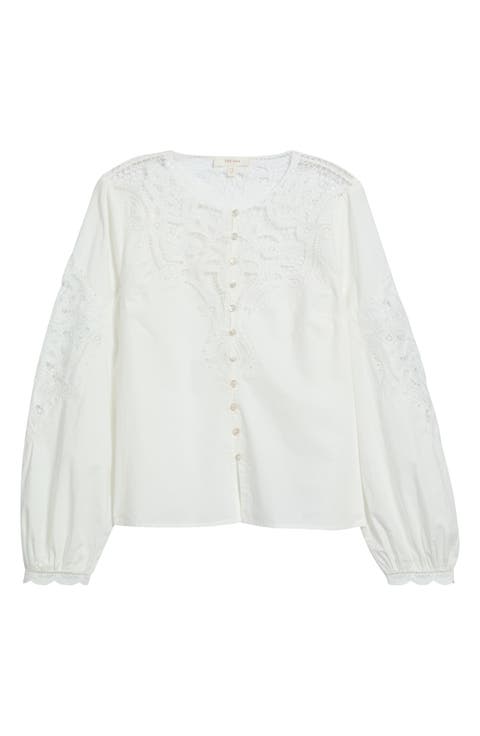 Cotton Cutwork Top