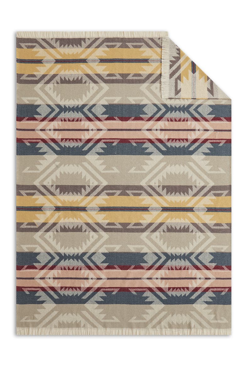 White Sands Throw Blanket, Alternate, color, IVORY