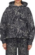 Good For Nothing Woodland Blackout Camo Relaxed Hoodie