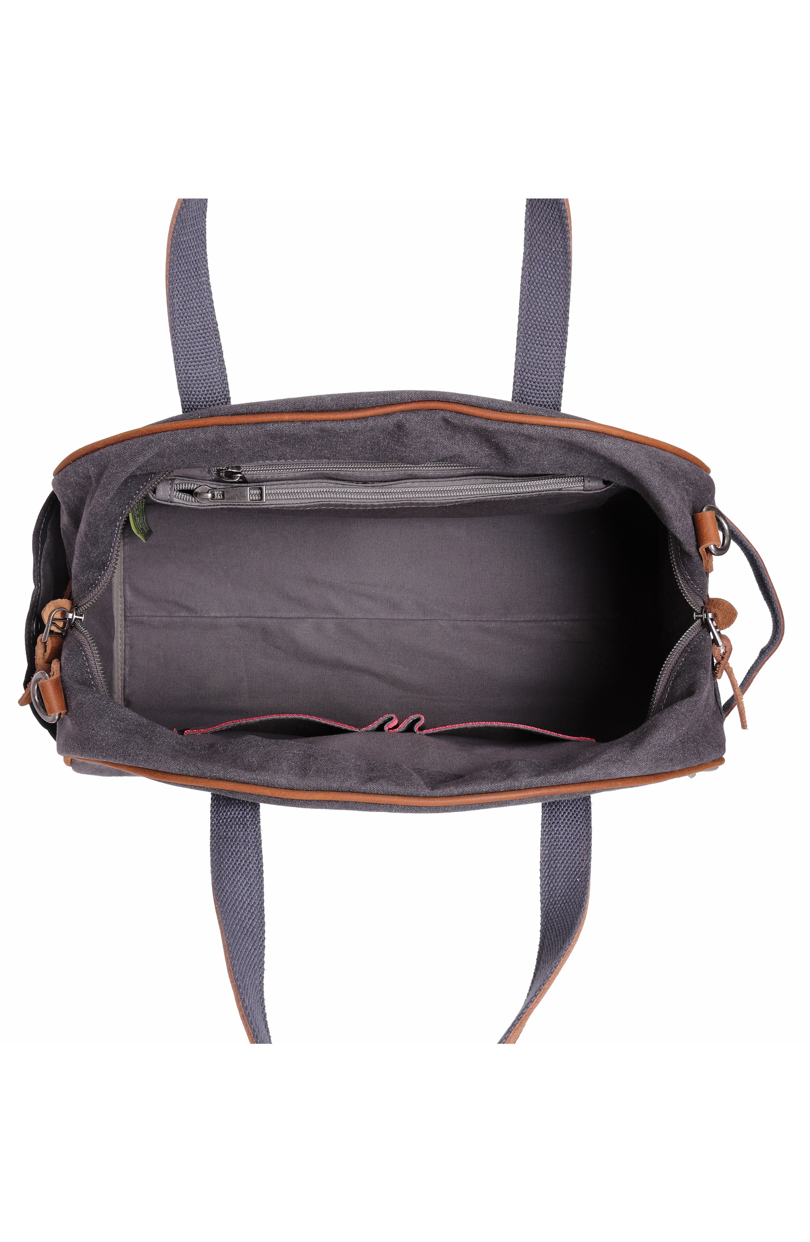 THE SAME DIRECTION Stone Creek Waxed Canvas Weekend Bag, Alternate, color, 