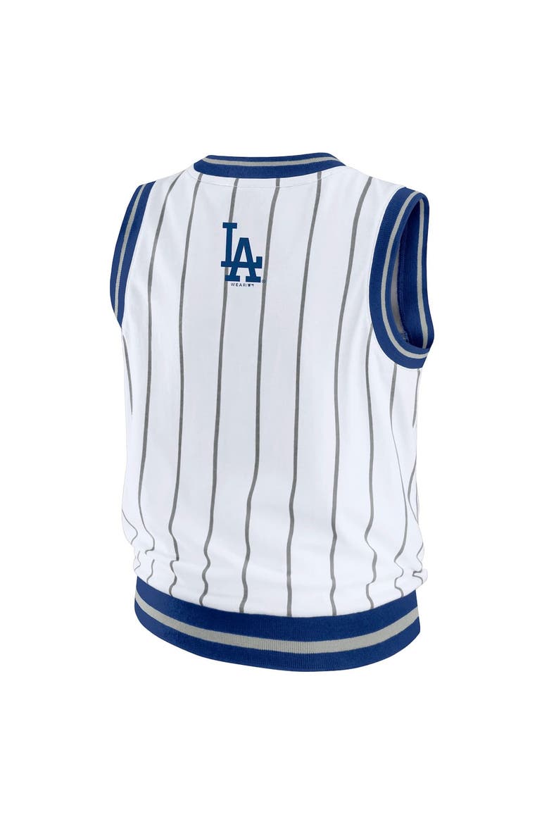 Women's WEAR by Erin Andrews  White Los Angeles Dodgers Sporty Tank Top, Alternate, color, White