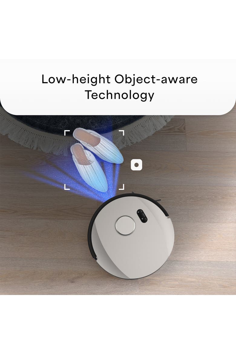 UltraVision Object-Aware Robot Vacuum & Mop, Alternate, color, Stainless Steel