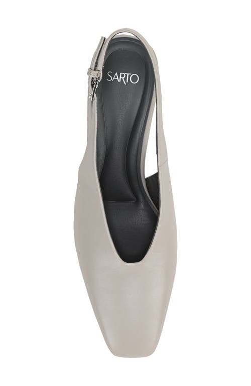 Sarto By Franco Sarto Sutton Slingback Pump In Gray