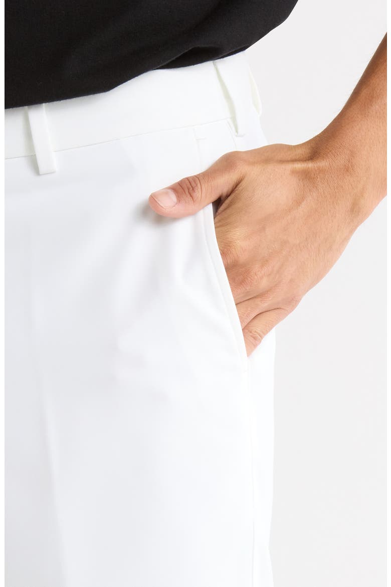 Salem 9-Inch High Drape Performance Shorts, Alternate, color, WHITE