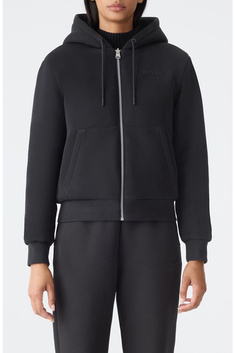 Gwendal Reversible Hooded Jacket, Main, color, BLACK