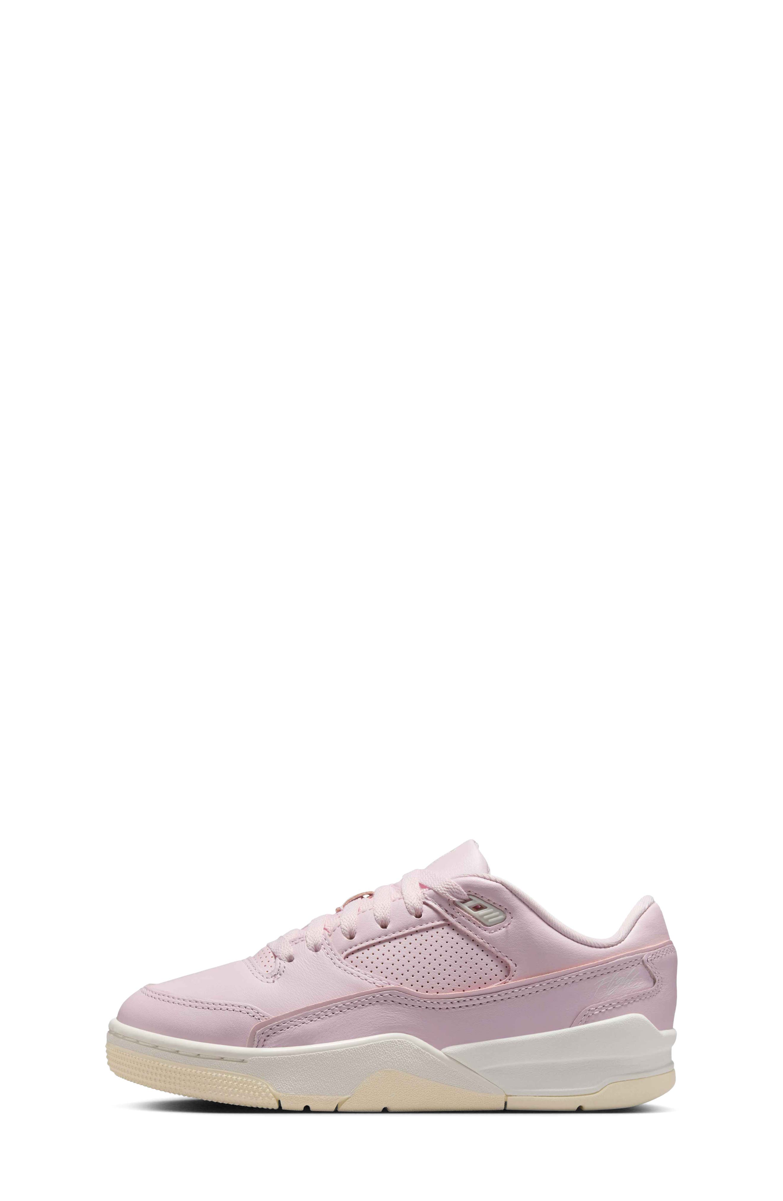 Flight Sneaker, Alternate, color, PINK FOAM/ MUSLIN/ SAIL