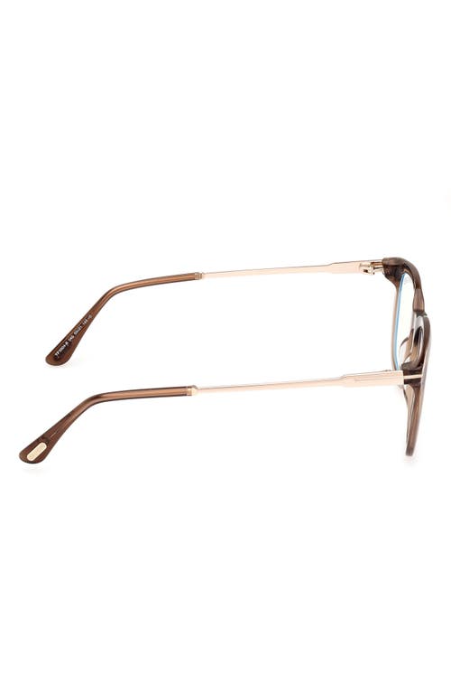 Tom Ford 50mm Square Blue Light Blocking Glasses