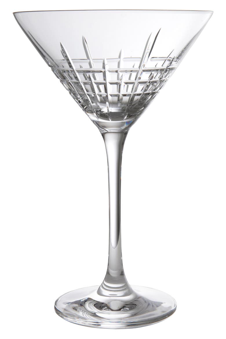 Aberdeen Set of 6 Martini Glasses, Main, color, CLEAR