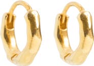 Freya Rose Gold Huggies Earrings
