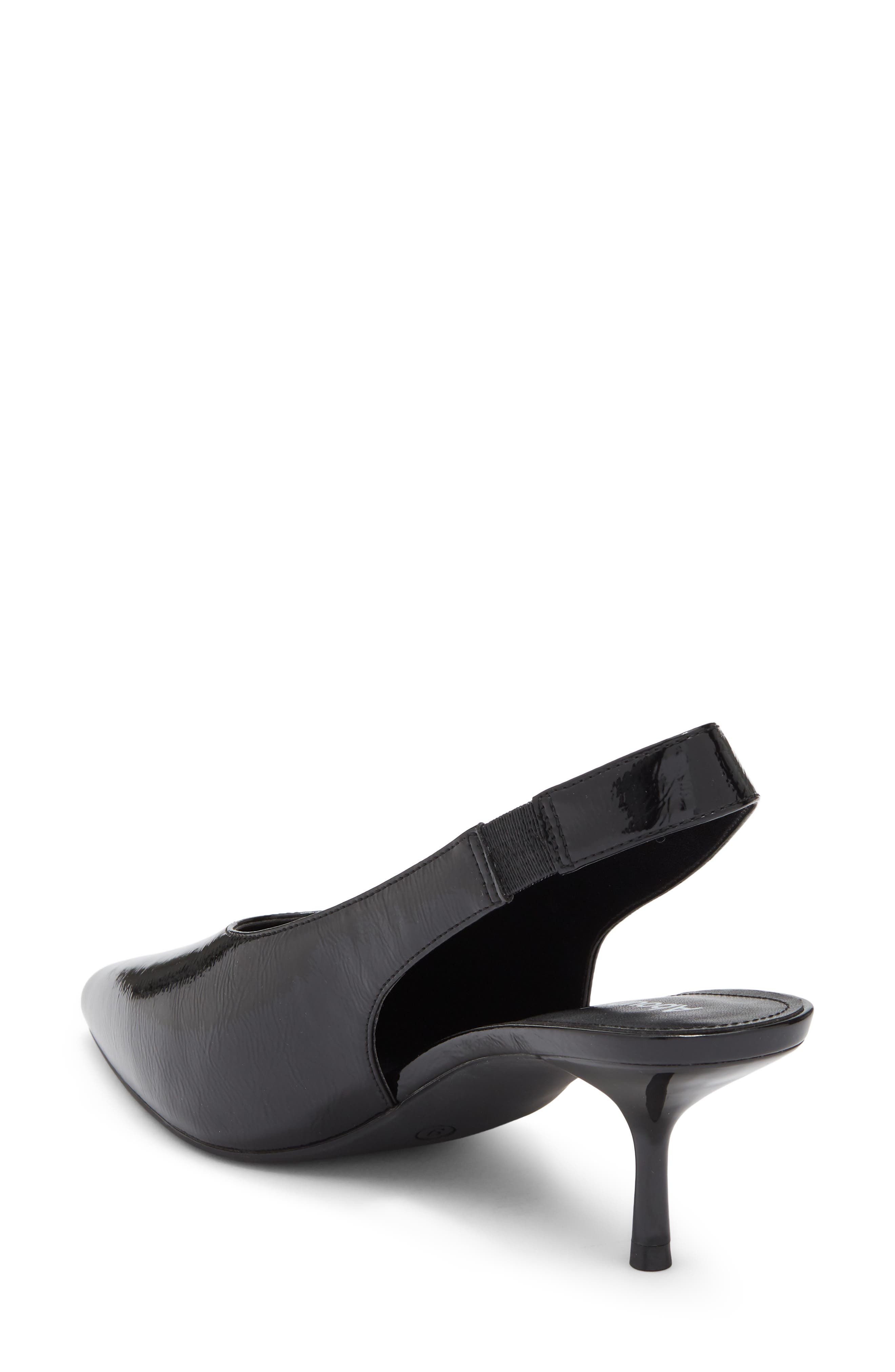 Lainey Slingback Pump, Alternate, color, BLACK