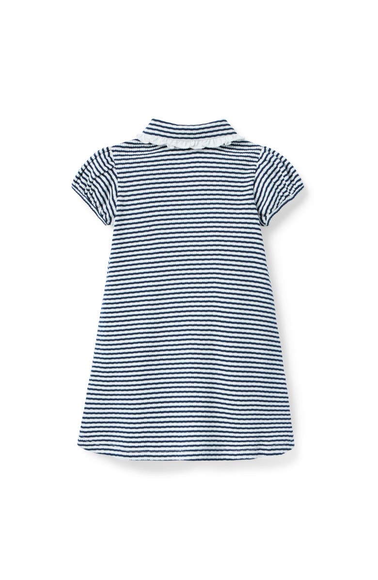 Janie and Jack Textured Striped Dress, Alternate, color, 