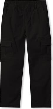 Lands' End Boys Husky Iron Knee Woven Cargo Pants